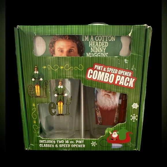 Elf The Movie Pint/Speed Opener Combo Pack - Picture 2 of 2